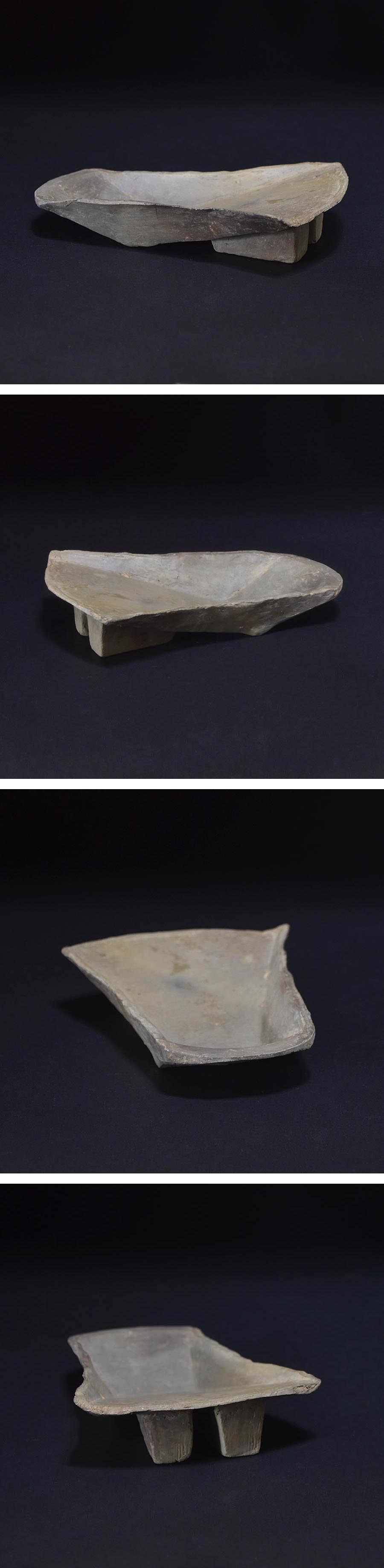 全国無料，品質保証 ☆いい楽 特集中国美術☆風字硯（陶硯）「本中